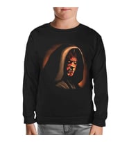 Darth Maul Siyah Çocuk Sweatshirt