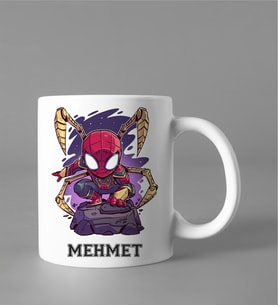 Marvel Spirderman Kupası Kişiye Özel