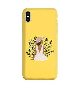 Sarı Lansman Telefon Kılıfı Iphone XS