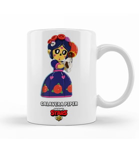 Brawl Stars Calavera Pıper Kupa Bardak Porselen