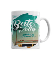Surf Bate e Volta Guaruja Maluf Kupa Bardak Porselen