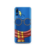 Harry Poter Tasarımlı Süper Şeffaf Silikon Telefon Kılıfı Huawei Y9 Prime 2019