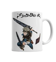 Black Clover Anime Kupa Bardak Porselen
