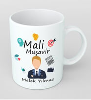 Kişiye Özel Mali Müşavir Kupa Bardak