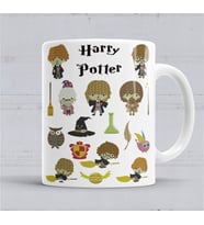 Harry Potter Expecto Patronum Kupa Bardak Porselen