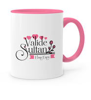 BK Gift Kişiye Özel Valide Sultan Pembe Kupa Bardak  2