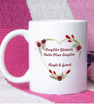 Sevgiliye Sevgililer Günü Hediyesi 28 Kupa Bardak
