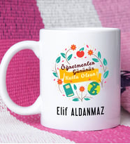 Öğretmenler Günü Hediyesi Kupa Bardak