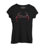 Metallica - All Metal Logo Siyah Kadın Tshirt