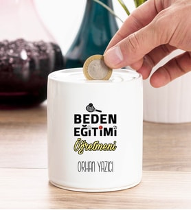 Beden Eğitimi Öğretmeni Kişiye Özel Kumbara