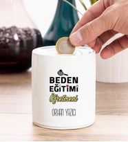 Beden Eğitimi Öğretmeni Kişiye Özel Kumbara