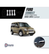 Ford Connect 2002-2014 Krom Kapı Kolu 4 kapı Paslanmaz Çelik