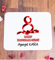 Kadınlar Günü Hediyesi Kişiye Özel Mouse Pad - 2