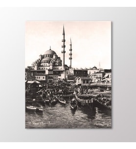 Arty Tablo Eminönü ve Yeni Cami, 1885 Tablo (Karışık)