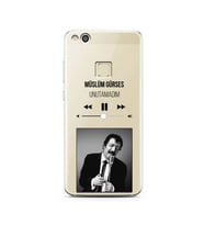 Müslüm Gürses Mp3 Tasarımlı Süper Şeffaf Silikon Telefon Kılıfı Huawei P10 Lite 