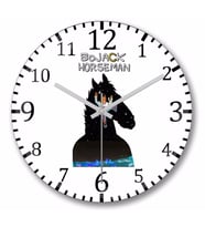 Bojack Horseman   Duvar   Saati   Bombeli Gercek Cam