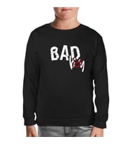 Bad Boy - Sin Siyah Çocuk Sweatshirt