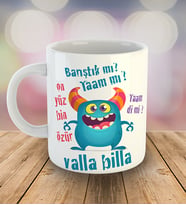 Barıştık Mı On Yüz Bin Özür Temalı Kupa Bardak 80644