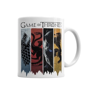 Game Of Thrones Houses Kupa Bardak Porselen