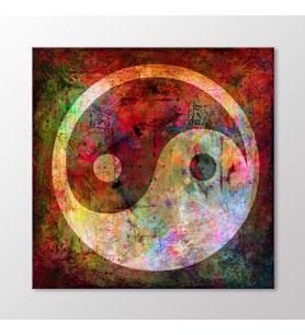 Arty Tablo Ying Yang Tablo (Karışık)