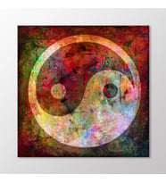 Arty Tablo Ying Yang Tablo (Karışık)