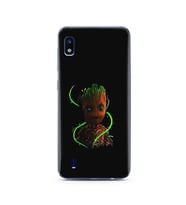 Baby Groot Tasarım Süper Şeffaf Silikon Telefon Kılıfı Samsung A10