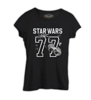 Star Wars - 77 Siyah Bayan Tshirt