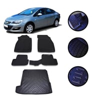 Astra J Sedan kulaklı 2018-2022 Arası 4D Havuzlu Oto Paspas Bagaj Set