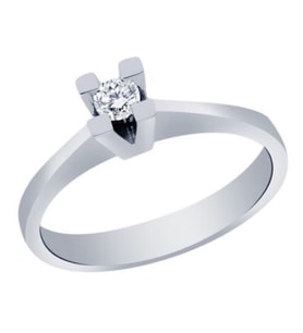 0.10 Ct Pırlanta Tektaş Yüzük