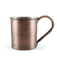 Shark Anatolia Bakır Kupa Bardak Mug (Çok Renkli)