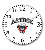 Aatrox Premmium Duvar Saati Bombeli Gercek Cam
