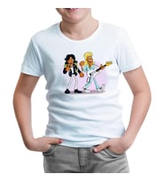 Modern Talking - Gitar Beyaz Çocuk Tshirt