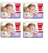 KANZ Bebek Bezi 5 Numara Eko Paket 11-25 kg 4x48 Adet