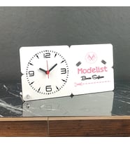 Modelist Ahşap Masa Saati