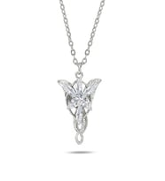 Gümüş Kaplama Akşam Yıldızı Evenstar- Arwen Kolye - M248