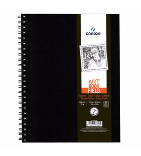 Canson Field Çizim Defteri Spiralli 96g 90 yaprak 23x30,5cm