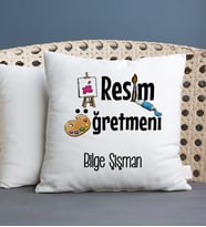 Resim Öğretmeni Yastık