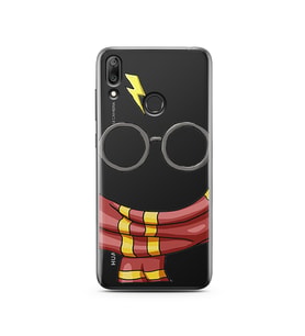 Harry Poter Tasarımlı Süper Şeffaf Silikon Telefon Kılıfı Huawei Y7 2019