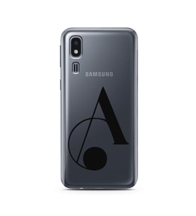 Samsung A2 Core Harf Tasarımlı Telefon Kılıfı A-Harfi 