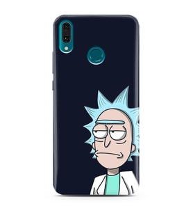 Stranger Tasarım Süper Şeffaf Silikon Telefon Kılıfı Huawei Y9 (2019)