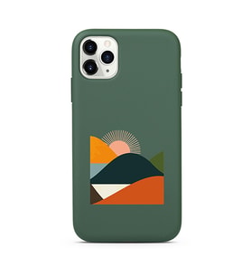 Koyu Yeşil Lansman Telefon Kılıfı Iphone 11 Pro Max