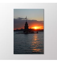 Arty Tablo Kız Kulesi Tablo (Karışık)