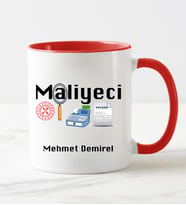 Maliyeci Kupa Bardağı (Kırmızı)
