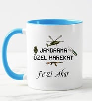 Jandarma Özel Hareket Kupa Bardağı Mavi