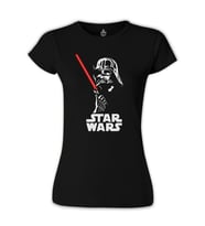 Darth Vader Smoking Siyah Bayan Tshirt