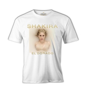 Shakira - Nada Beyaz Erkek Tshirt