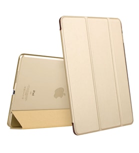 Microsonic Apple iPad 10.2'' 8. Nesil (A2270-A2428-A2429-A2430) Smart Case ve arka Kılıf Gold