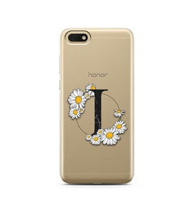 Papatya Harf Tasarım Süper Şeffaf Silikon Telefon Kılıfı Huawei Honor 7s-Y5 (201