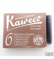 Kaweco Dolma Kalem Kartuşu Kahverengi 6'lı Paket