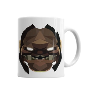 Dota 2 Pudge Face Kupa Bardak Porselen